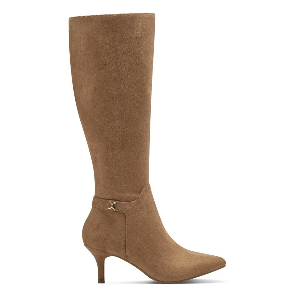 NEW CHARTER CLUB | $119 Cruelaa Faux Suede Knee High Boots